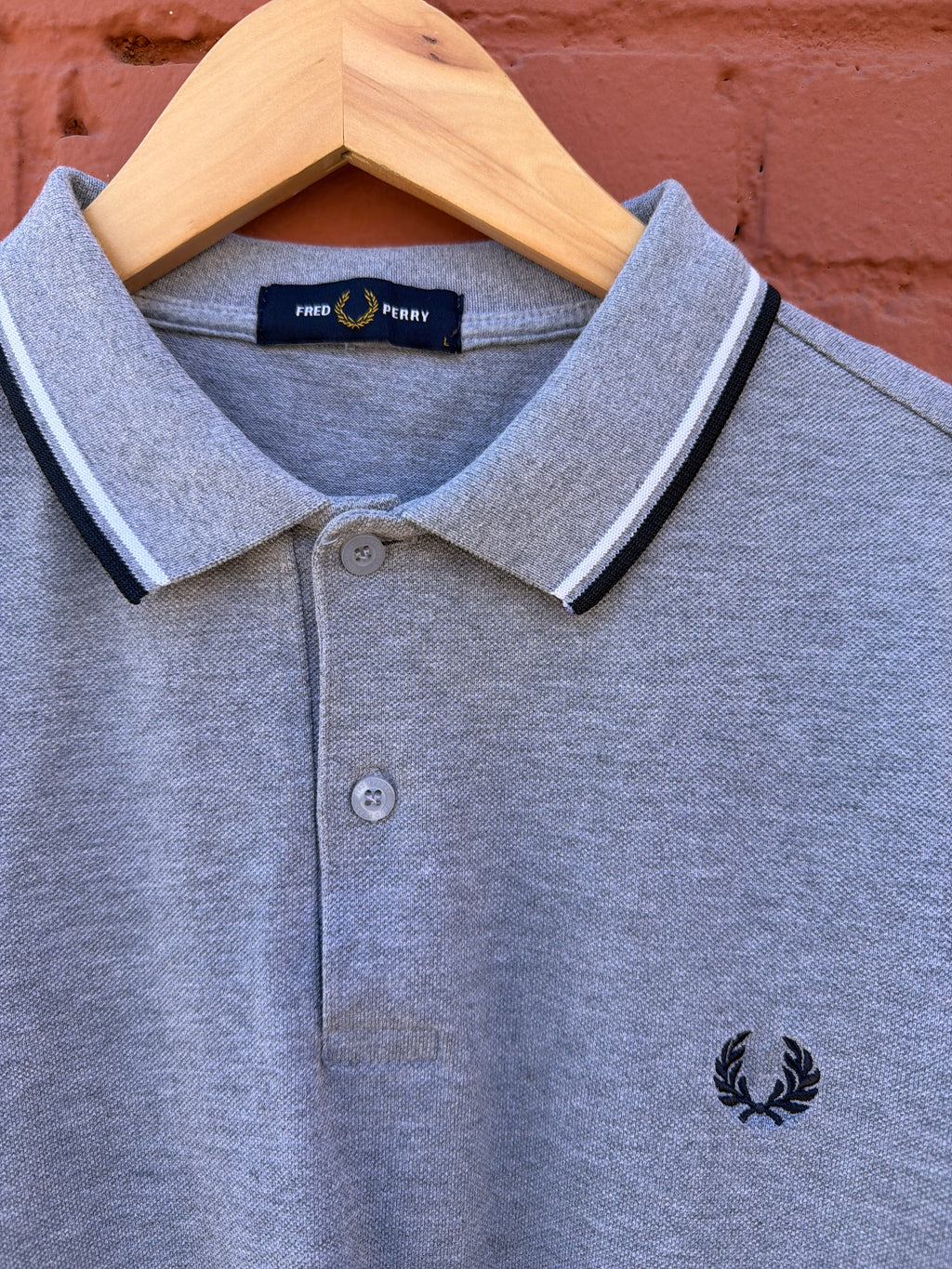 Fred Perry Polo Grey size Large