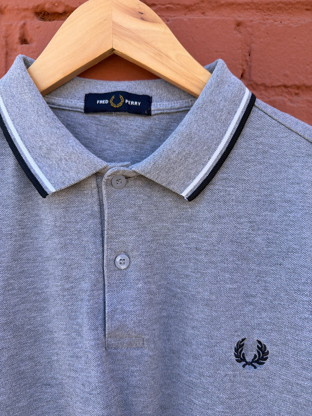 Fred Perry Polo Grey size Large