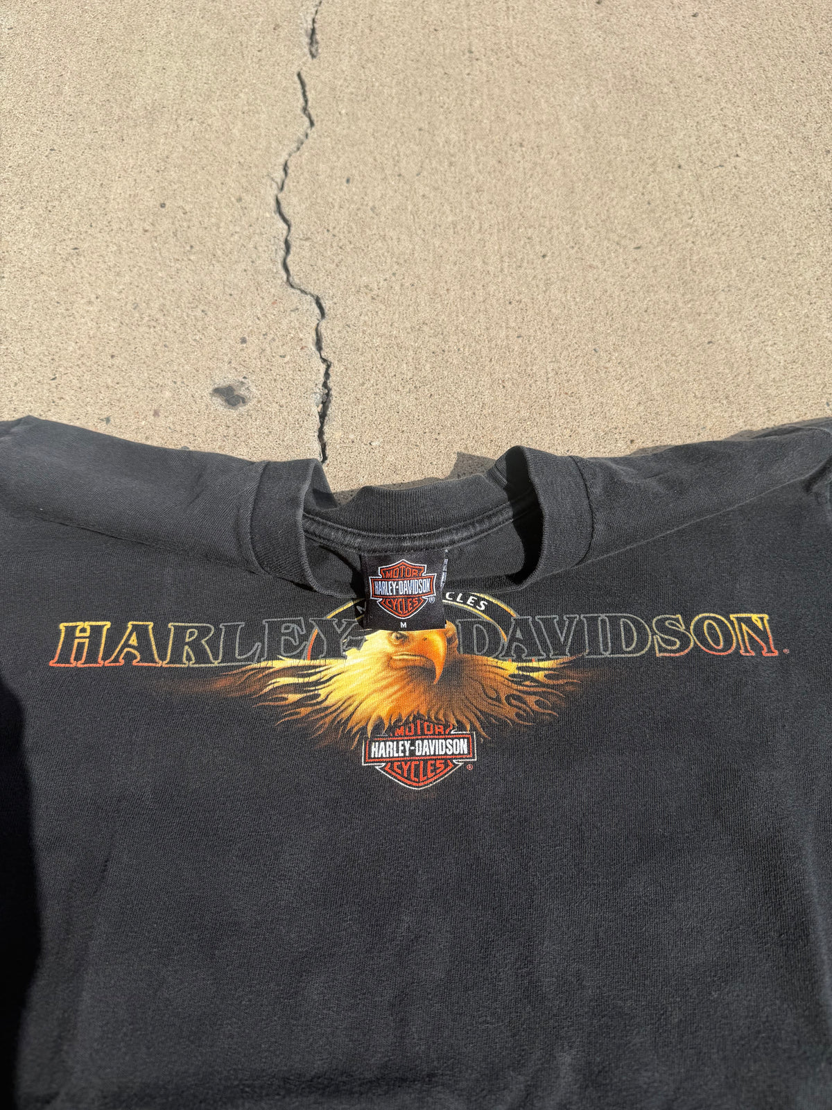 Vintage 00s Harley-Davidson Santa Fe tee sz Md
