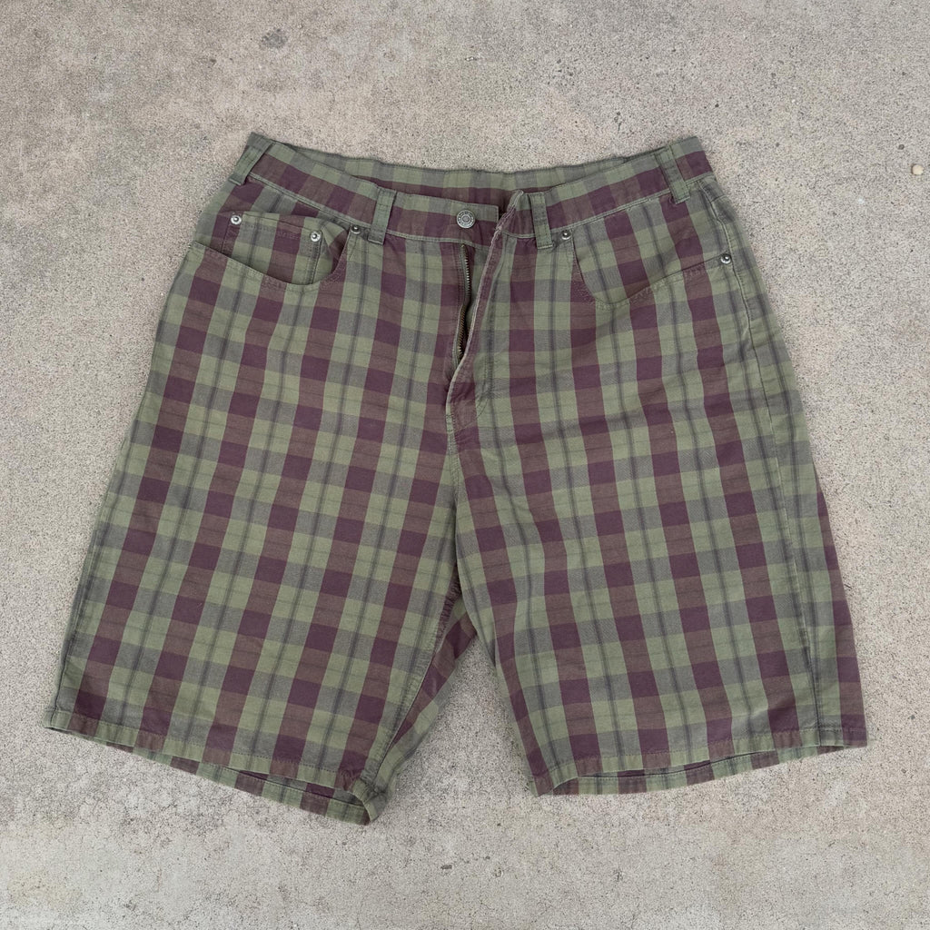Vintage GAP checkerboard shorts *green