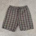 Vintage GAP checkerboard shorts *green