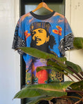 Vintage Heavens Smile Carlos Santana AOP t-shirt