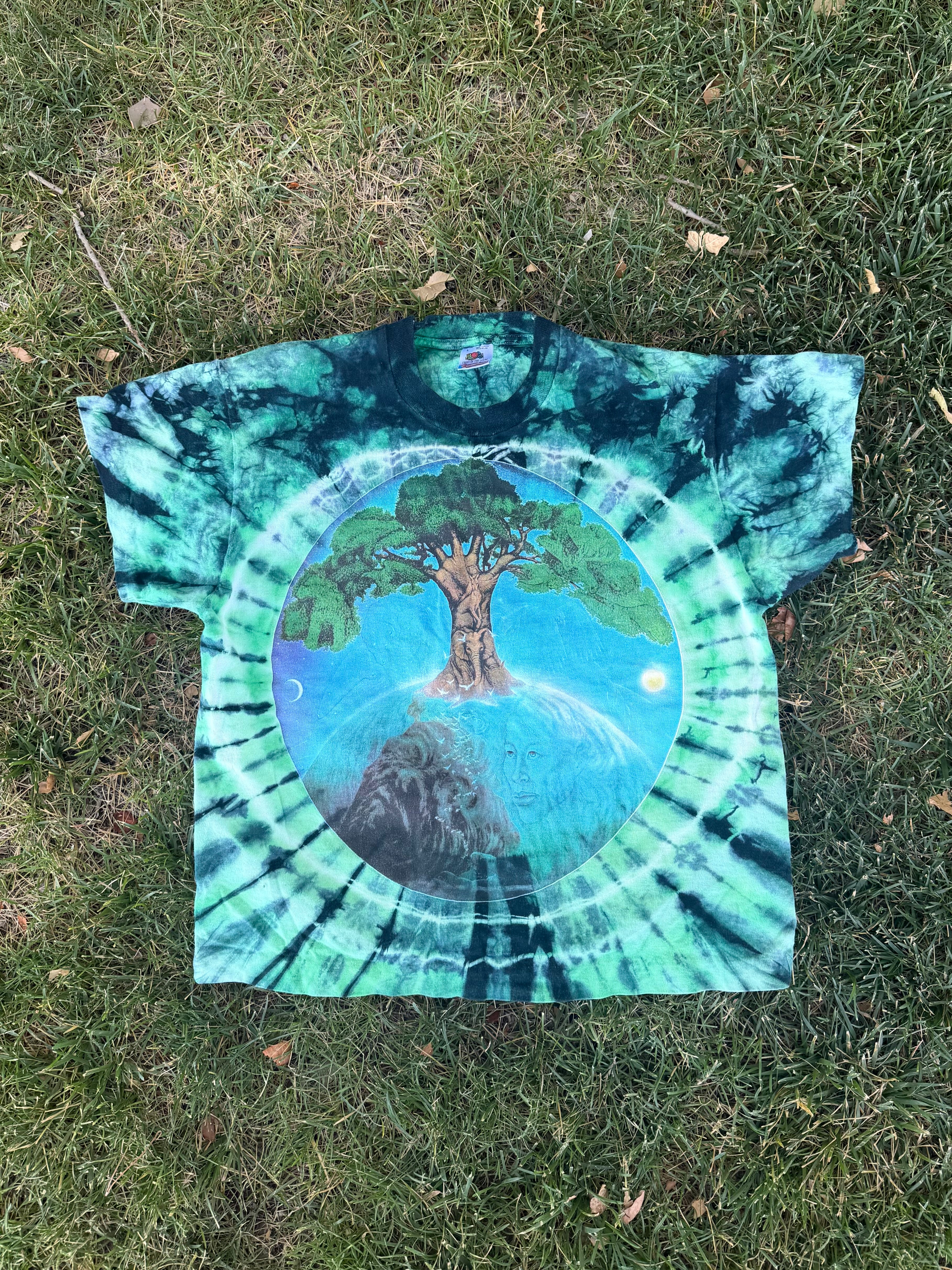 Vintage Mother Earth x Tree of Life Tye-Dye tee