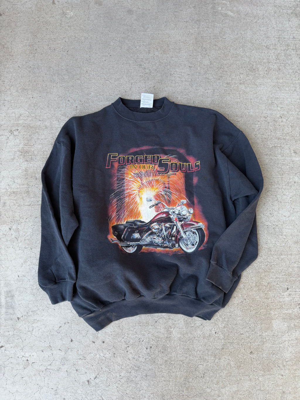 Vintage 2000 "Forged In Our Souls" Sturgis Black Hills Rally Crewneck