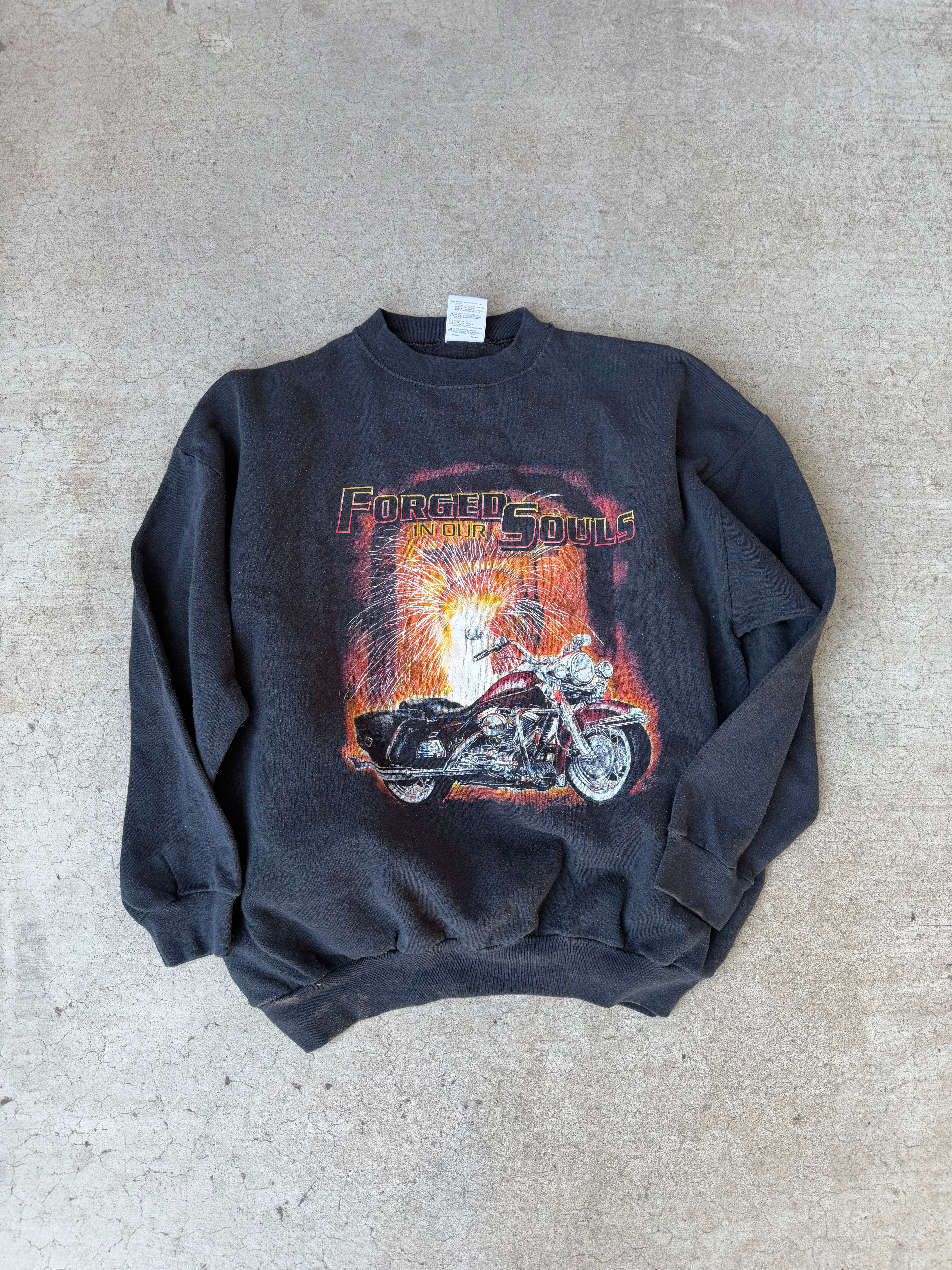 Vintage 2000 "Forged In Our Souls" Sturgis Black Hills Rally Crewneck