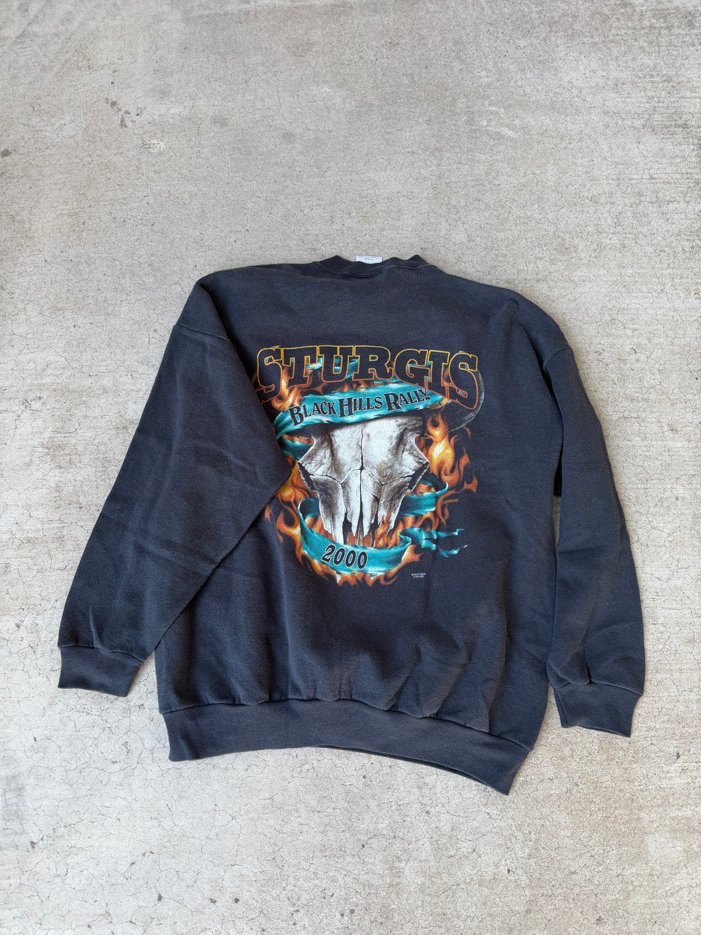 Vintage 2000 "Forged In Our Souls" Sturgis Black Hills Rally Crewneck