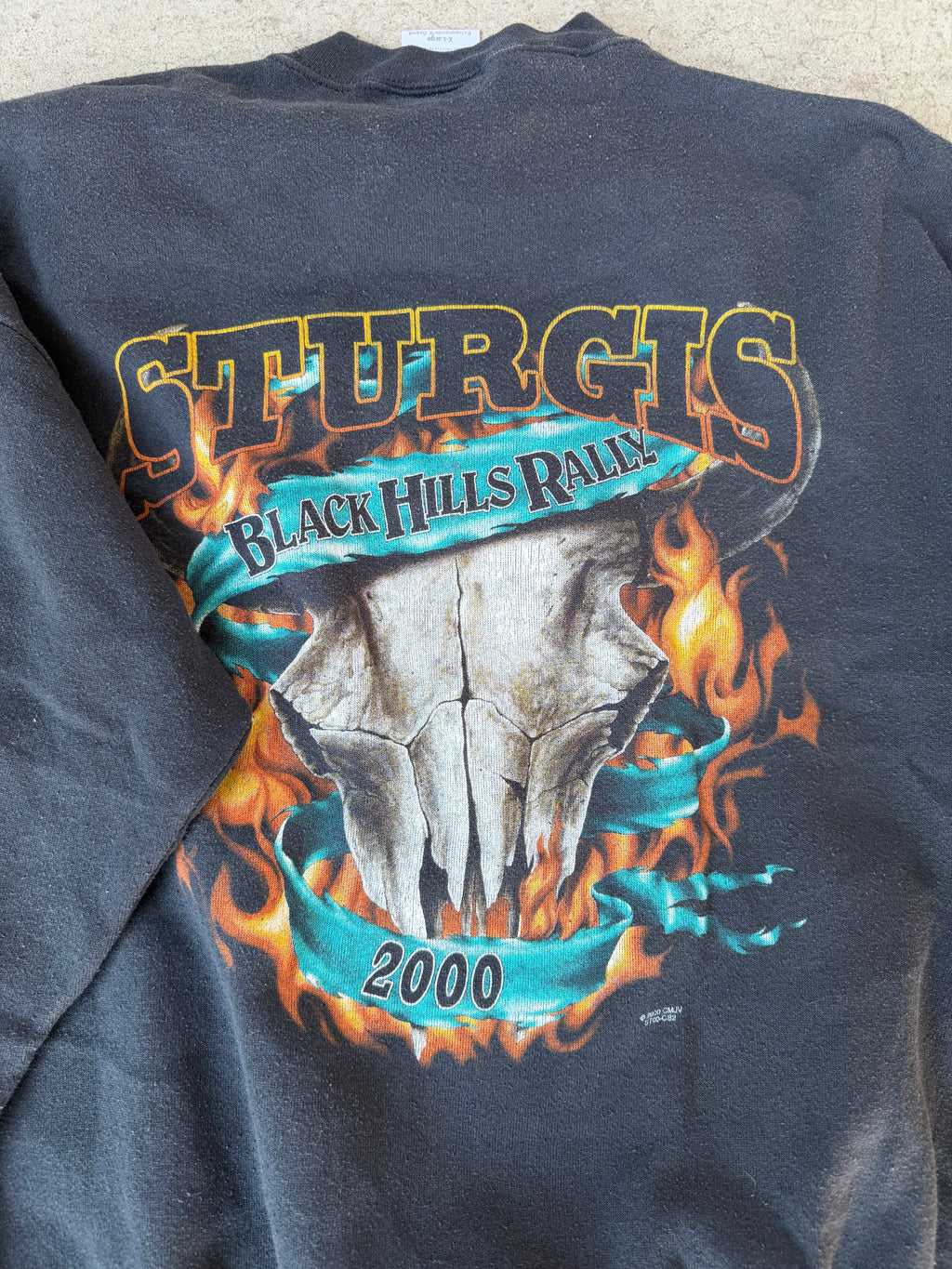 Vintage 2000 "Forged In Our Souls" Sturgis Black Hills Rally Crewneck