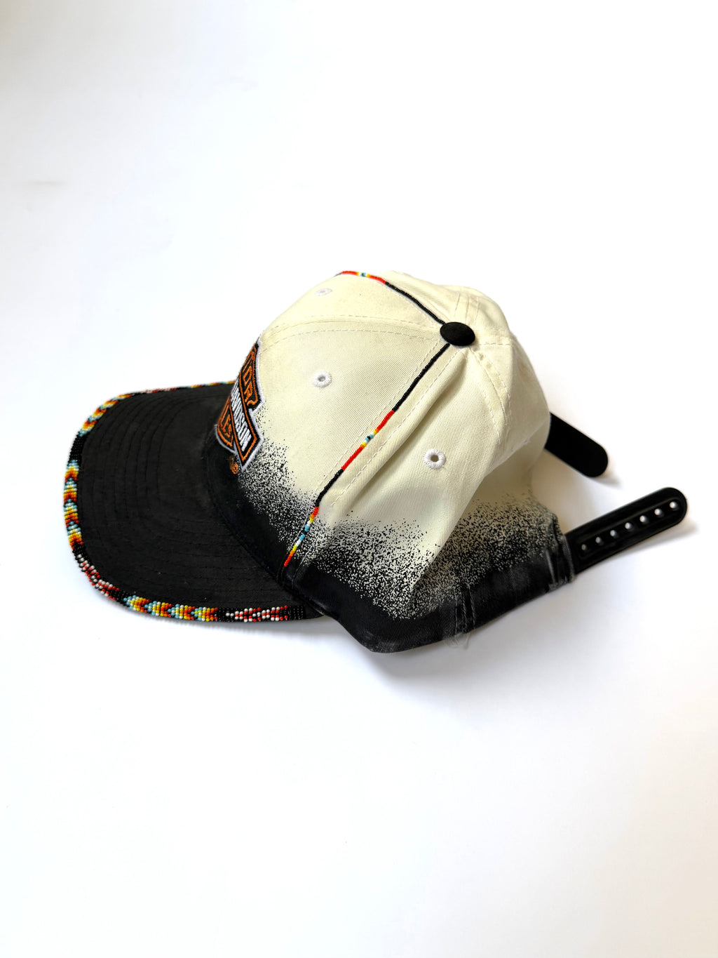 Vintage Harley-Davidson (Bead Work) Snapback Hat