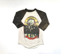 Vintage 1989 Guns And Roses "Welcome To The Jungle" 3/4 sleeve tee