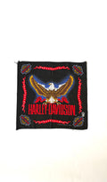 Vintage Harley-Davidson Eagle Open Wings est. 1903 bandana handkerchief
