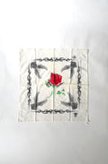 Vintage Harley-Davidson ROSE print Bandana Handkerchief