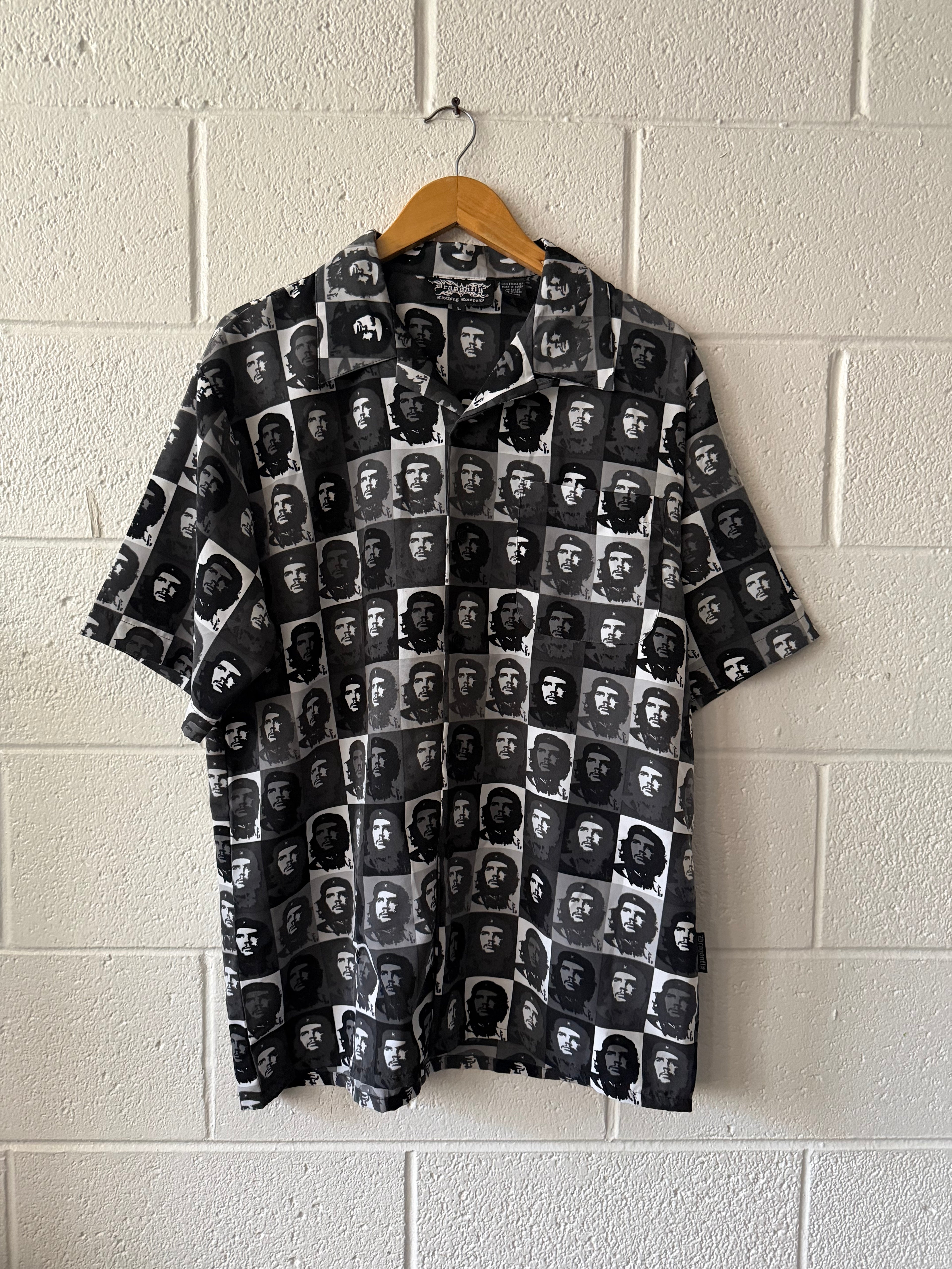 Vintage Che Guevara AOP short sleeve button down