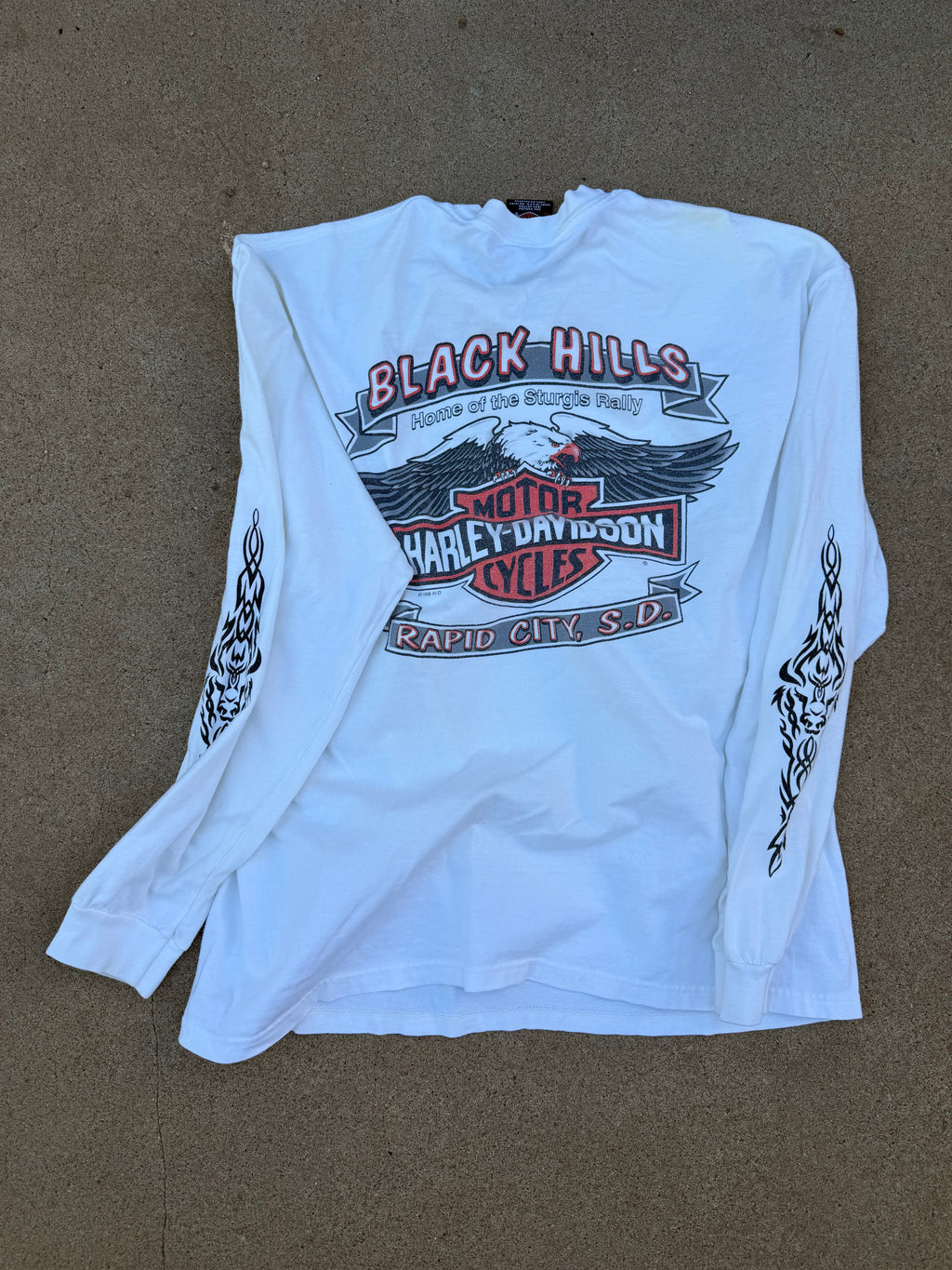 Vintage Harley-Davidson Sturgis Buffalo Tribal 2001 l/s