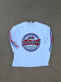 Vintage 1998 Sturgis Motorcycle l/s Red White & Blue
