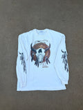 Vintage EASYRIDERS ABQ,NM Bull Skull L/S