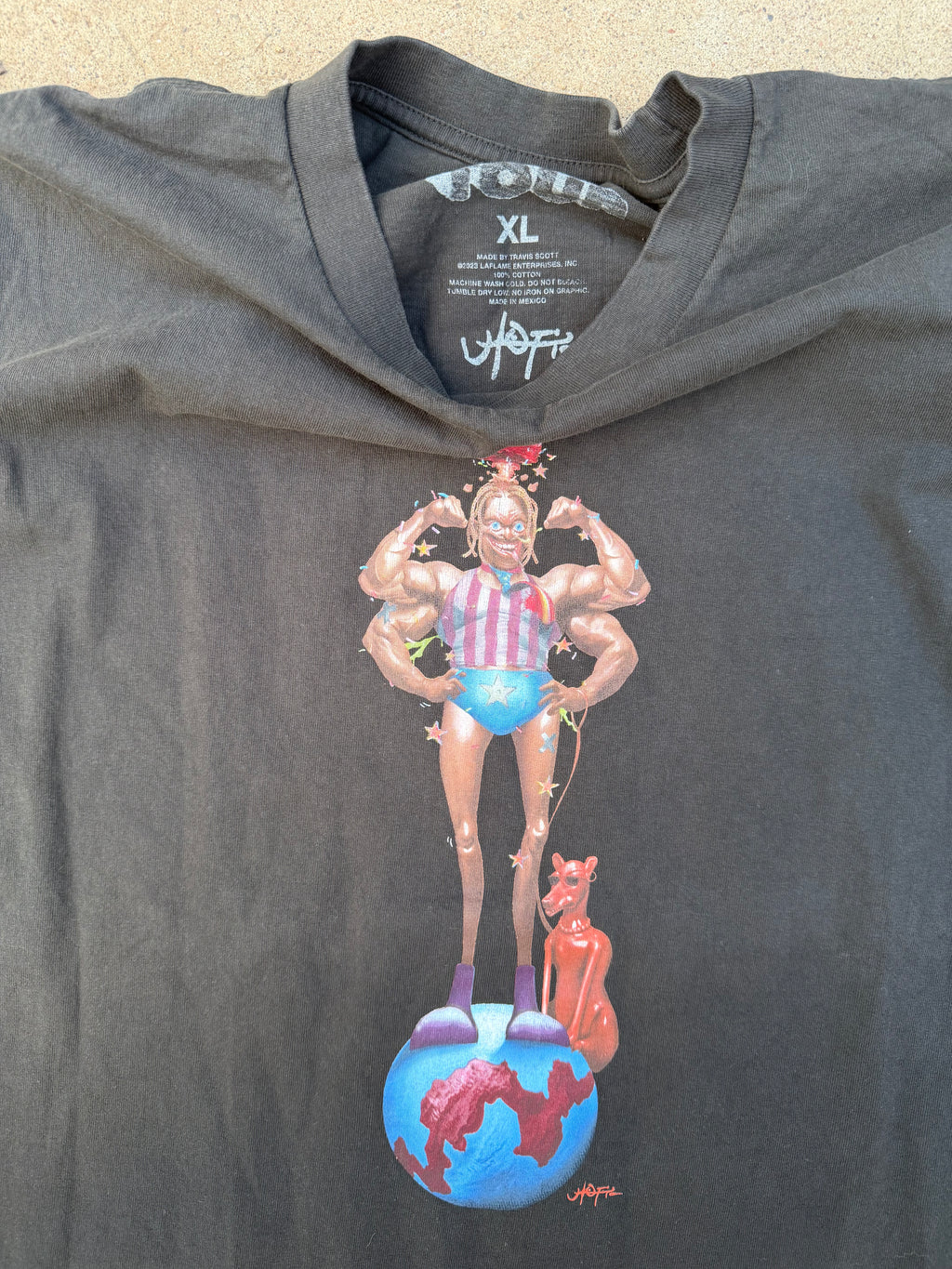 Travis Scott UTOPIA Circus Maximus tour tee XL