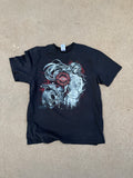 Vintage Harley-Davidson Sugar Skull Girl Motorcycle Tee XL