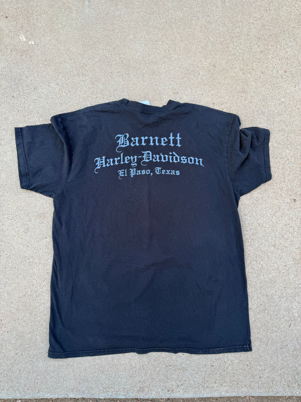 Vintage Harley-Davidson Sugar Skull Girl Motorcycle Tee XL