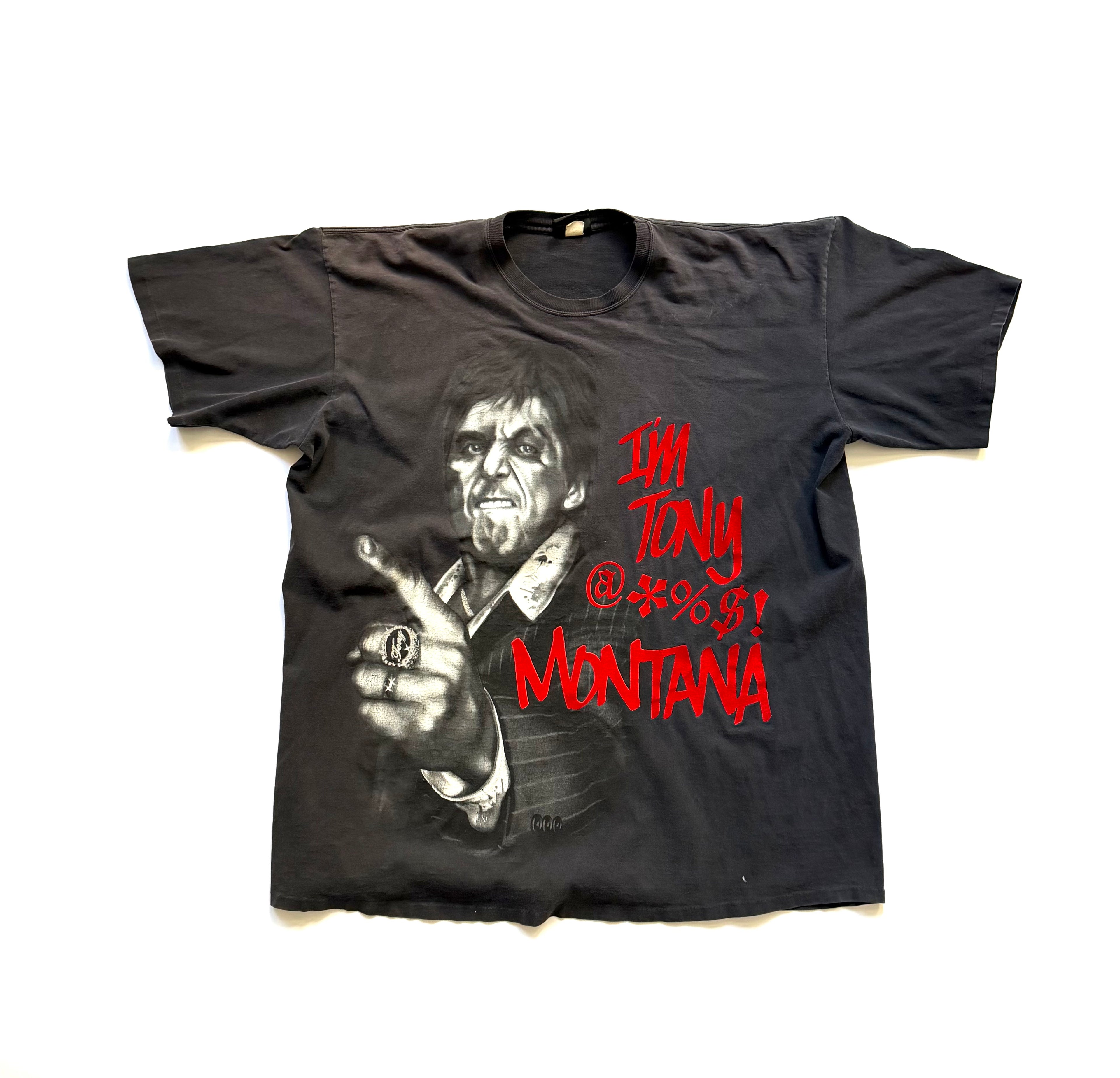 Vintage Scarface "I'm Tony F@#KING MONTANA!" tee