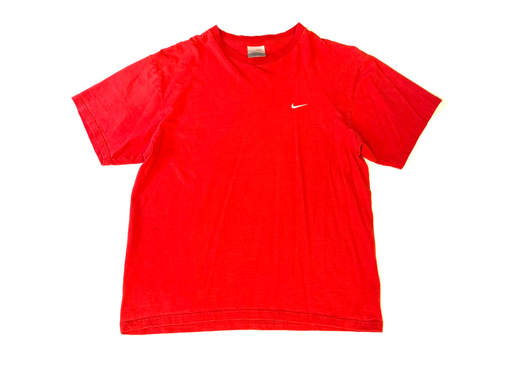 Vintage Nike (Red) Embroidered Swoosh tee
