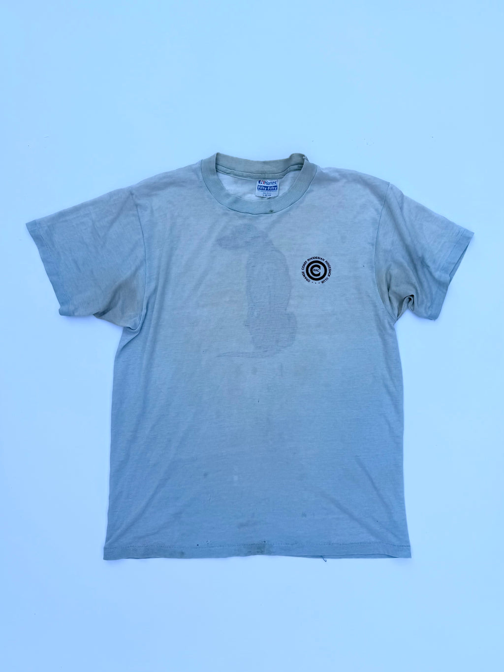 Vintage 80s Orange Coast Rhodesian Ridgeback Club tee sz Lrg