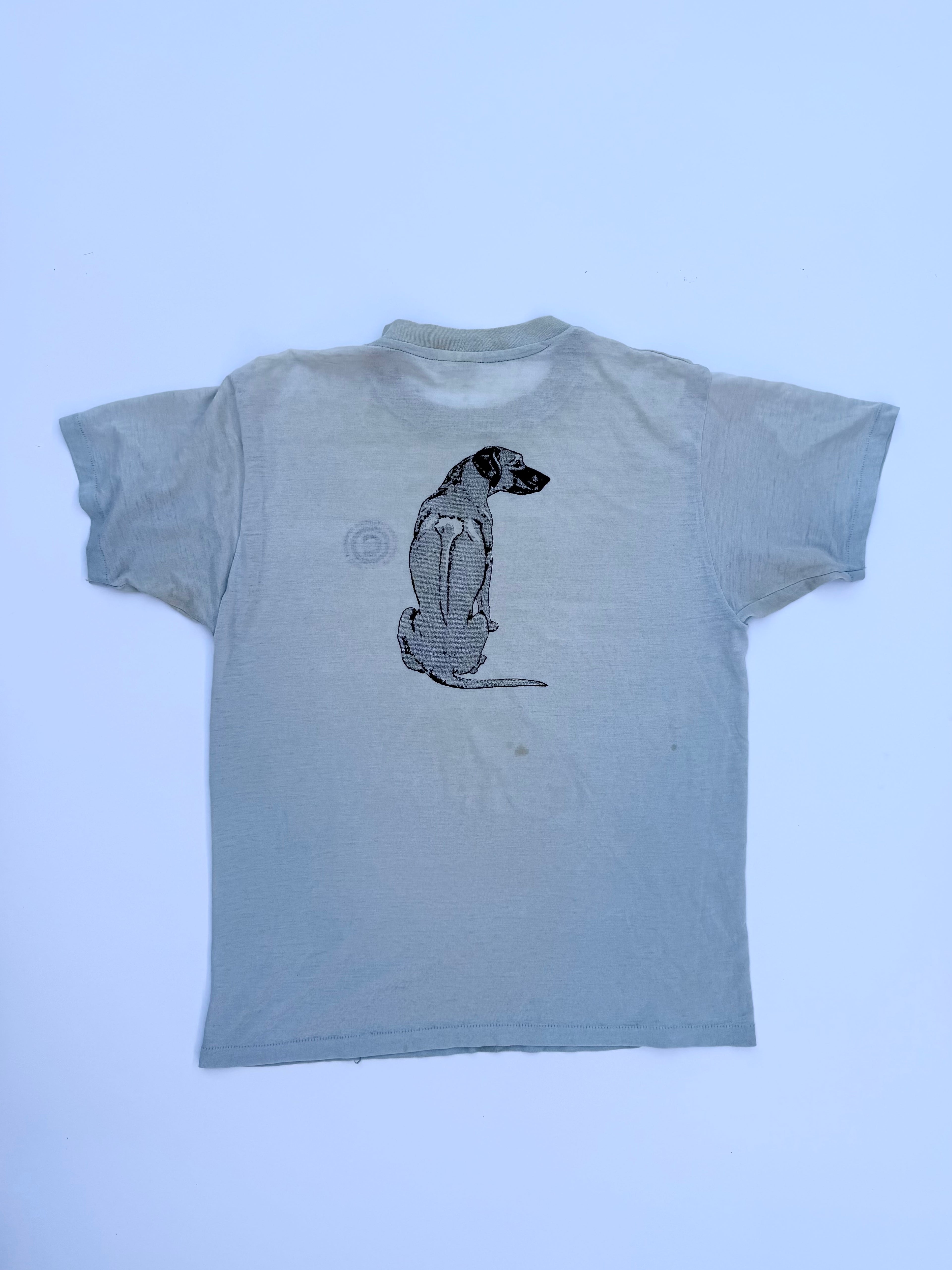 Vintage 80s Orange Coast Rhodesian Ridgeback Club tee sz Lrg