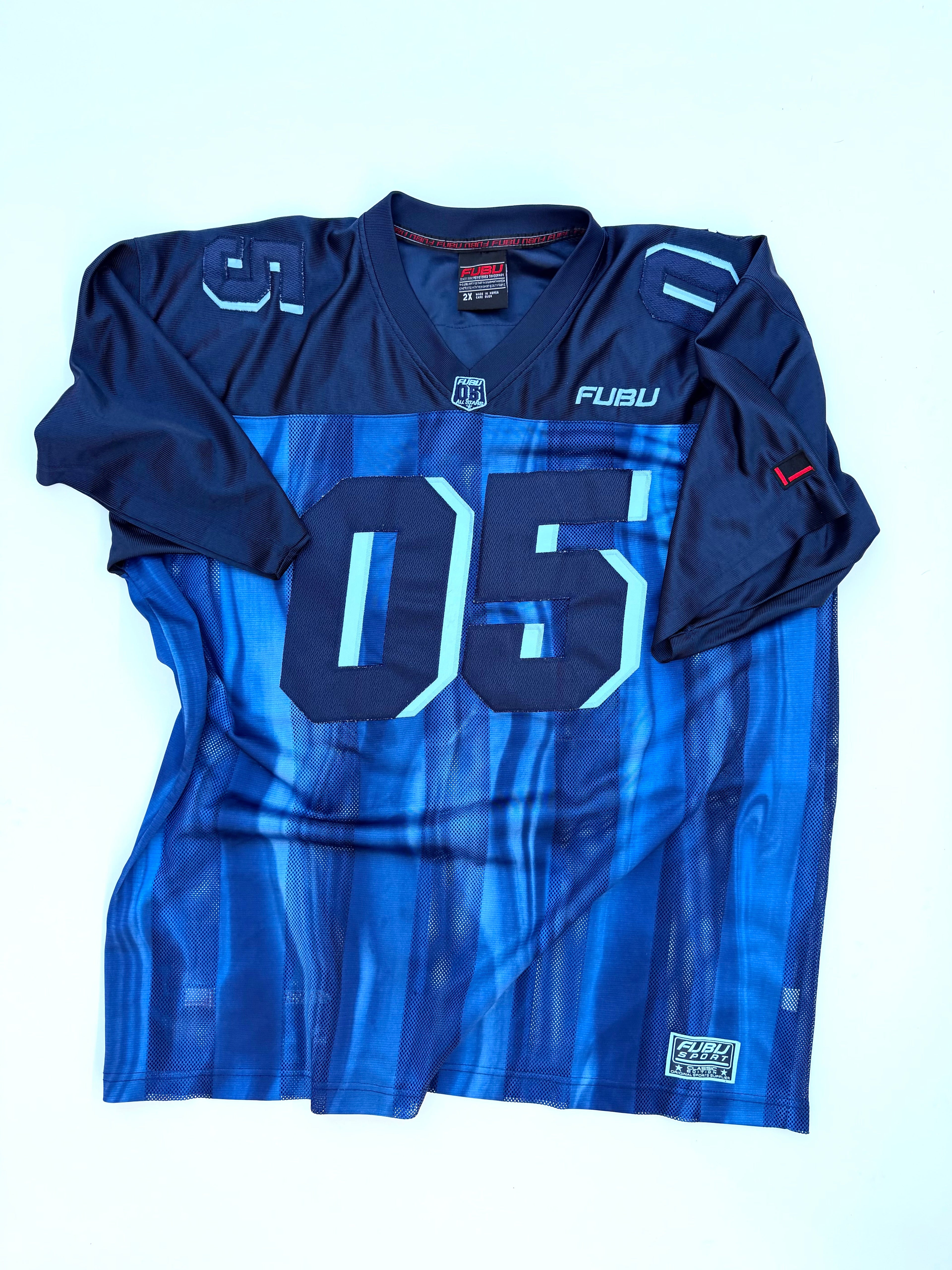 Vintage 90s FUBU 05 Football Jersey 2XL