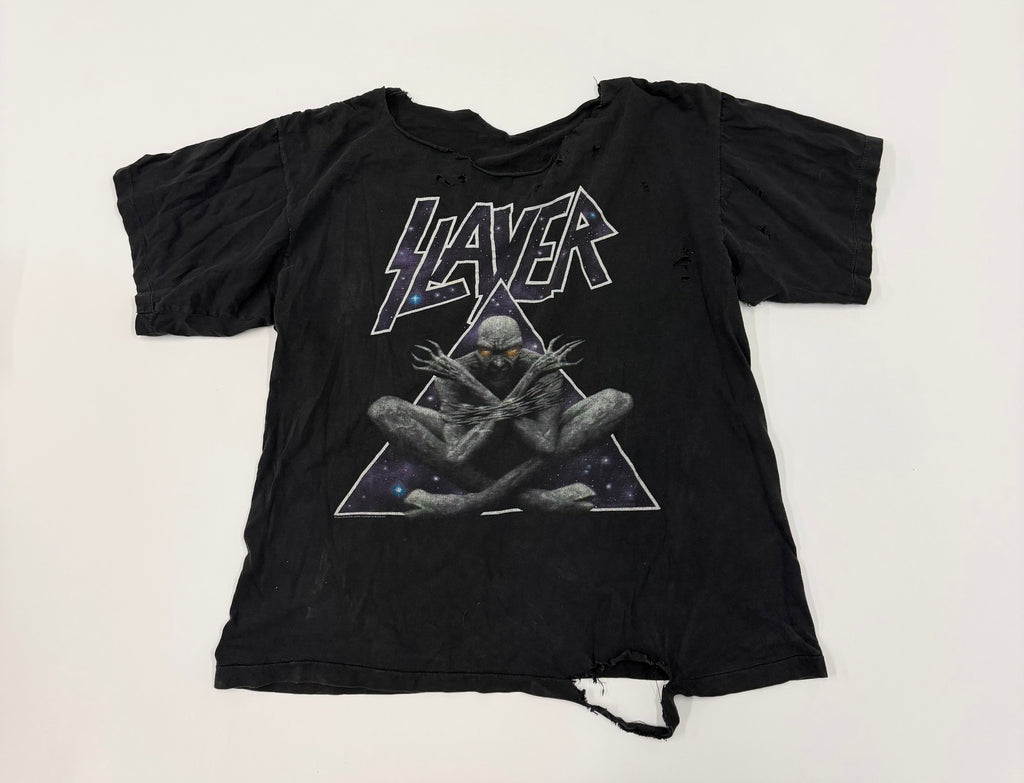 Vintage SLAYER Divine Intervention *thrashed tee