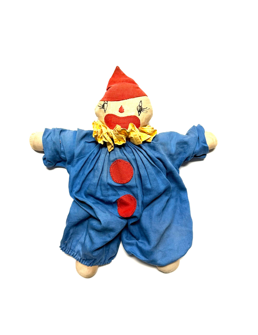 Vintage Clown Cloth Plush