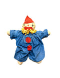 Vintage Clown Cloth Plush