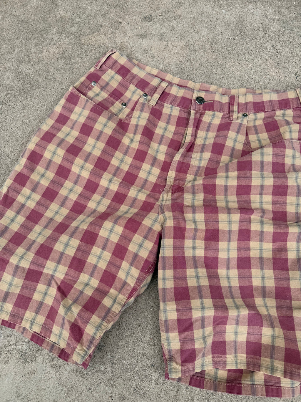 Vintage GAP checkerboard shorts *brwn
