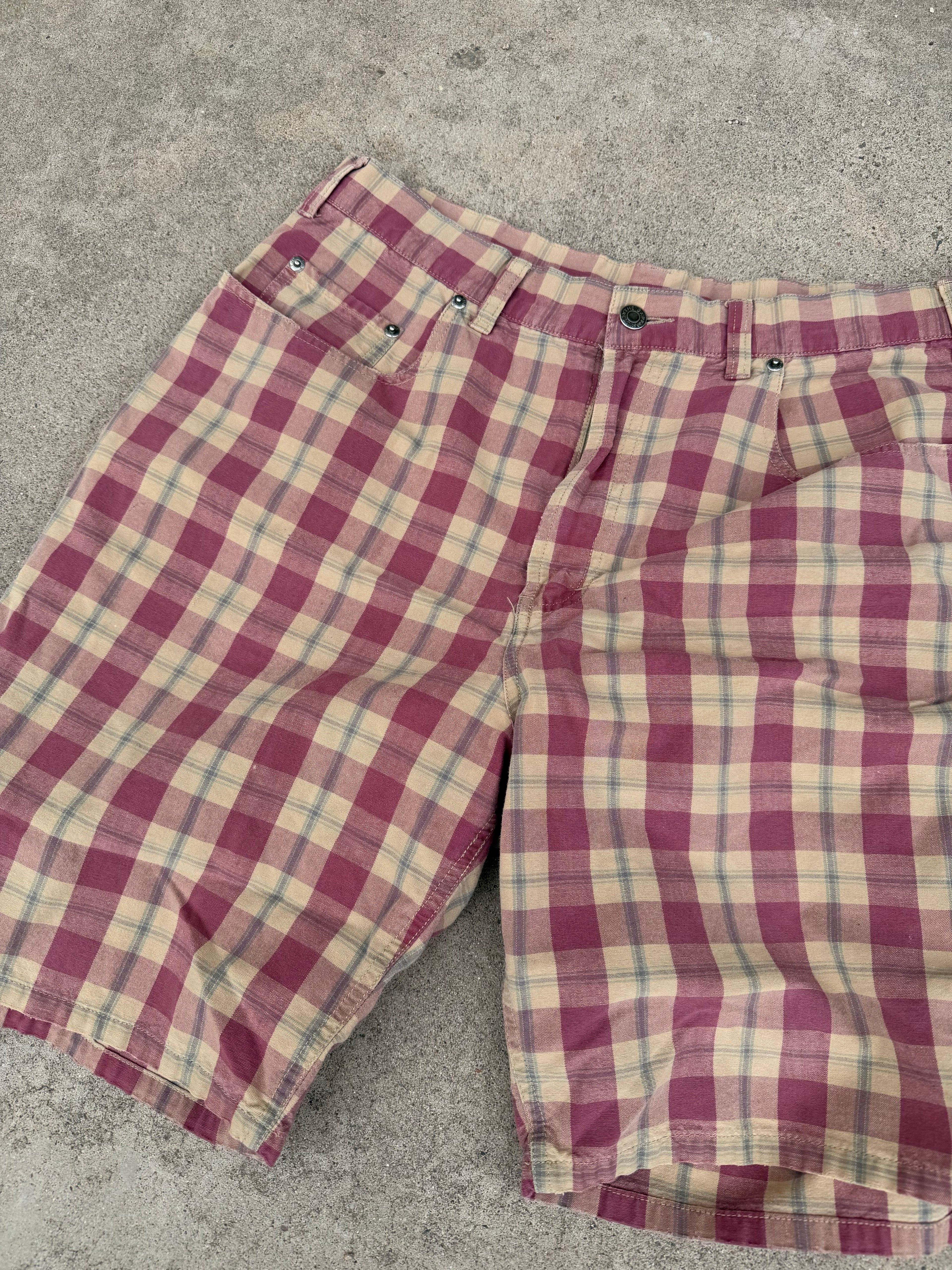 Vintage GAP checkerboard shorts *brwn